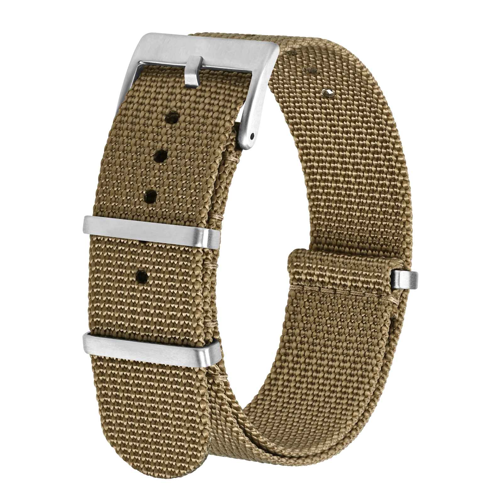 Suede Strap Watch - BISONSTRAP Herenhorlogeband 18mm 20mm 22mm Eendelige