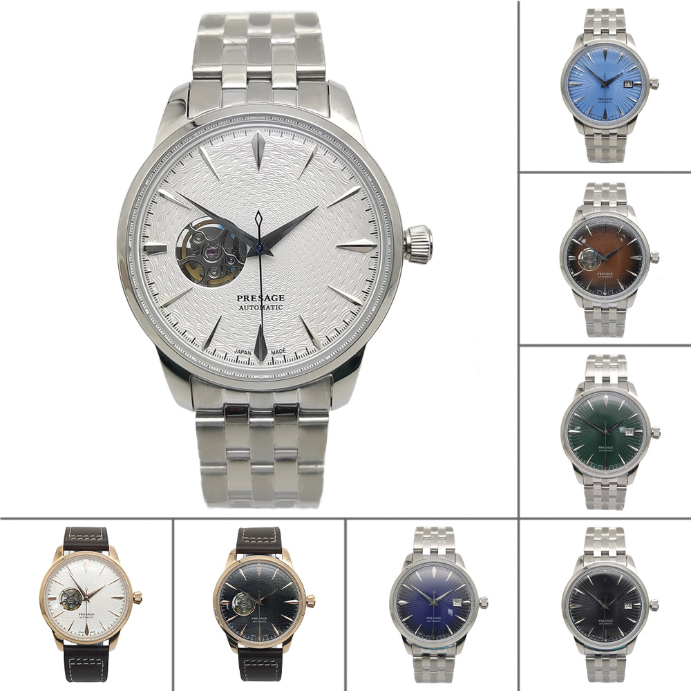 Seiko Watch Presage - 9 kleuren 40 mm herenhorloge NH38