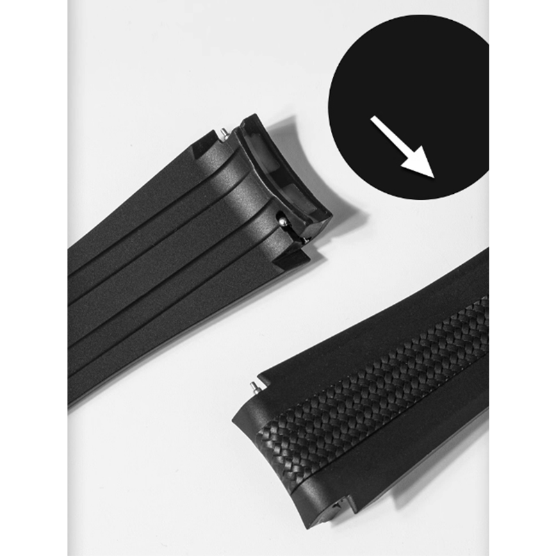 Rubberen band voor Swatch X Om - Curved Spring Bar recensie en prijs