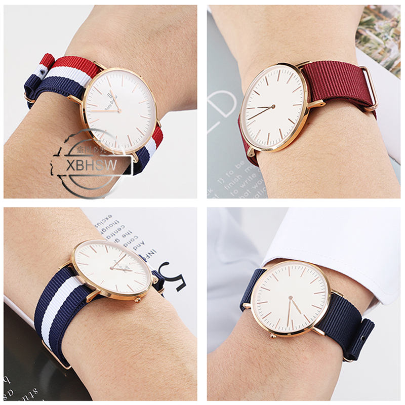 Horlogeband voor DW Nylon Band - Curved Spring Bar recensie en prijs