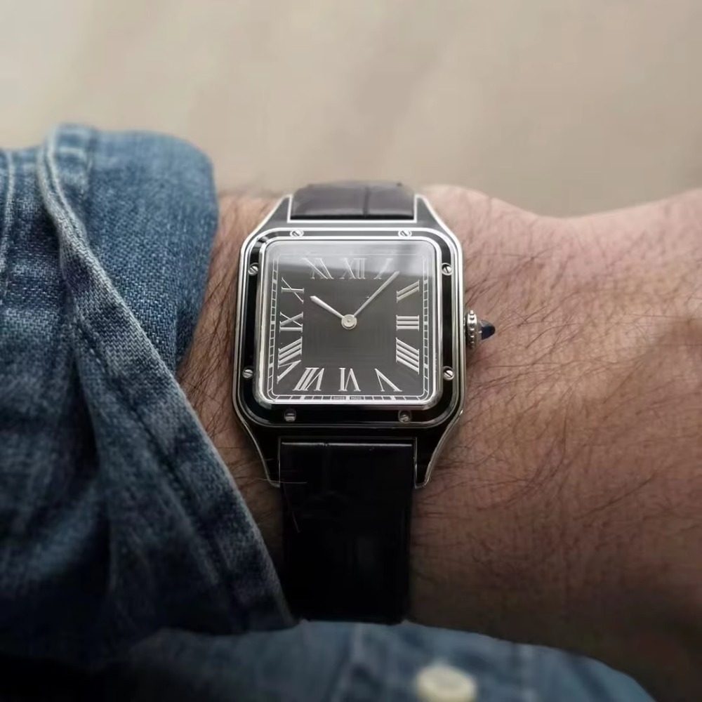 15,5 mm, 17,5 mm, 19 mm, horlo - Cartier Watch Santos recensie en prijs