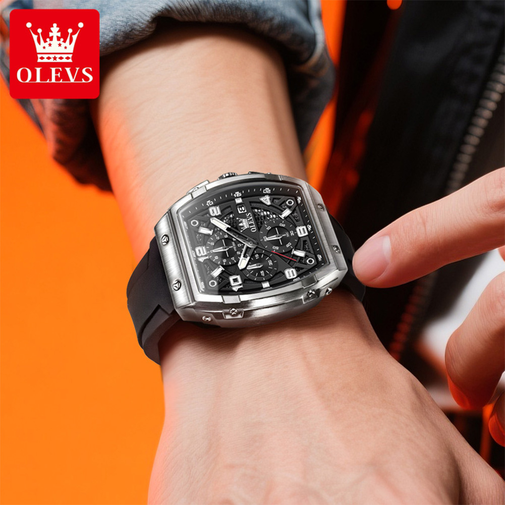OLEVS Herenhorloges 2976, luxe - Cartier Watch Tank recensie en prijs