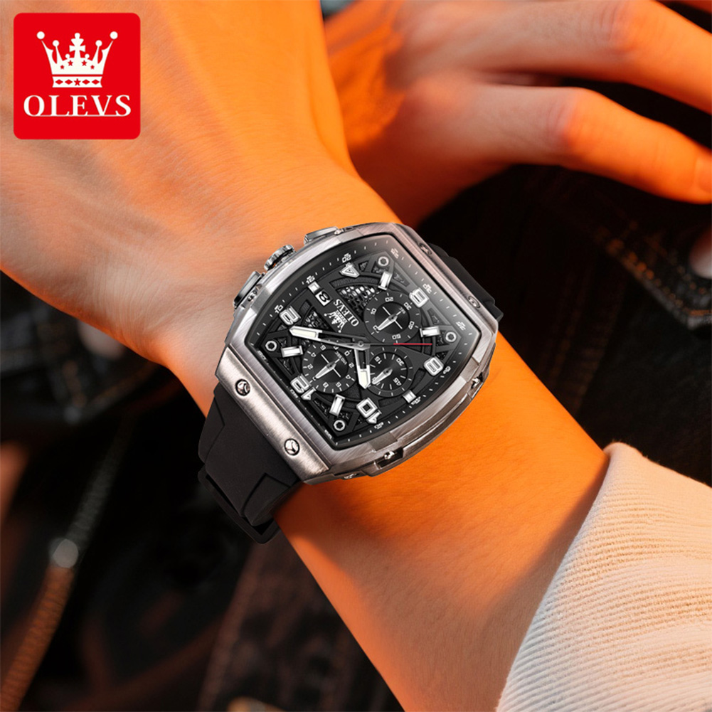 OLEVS Herenhorloges 2976, luxe - Cartier Watch Tank recensie en prijs