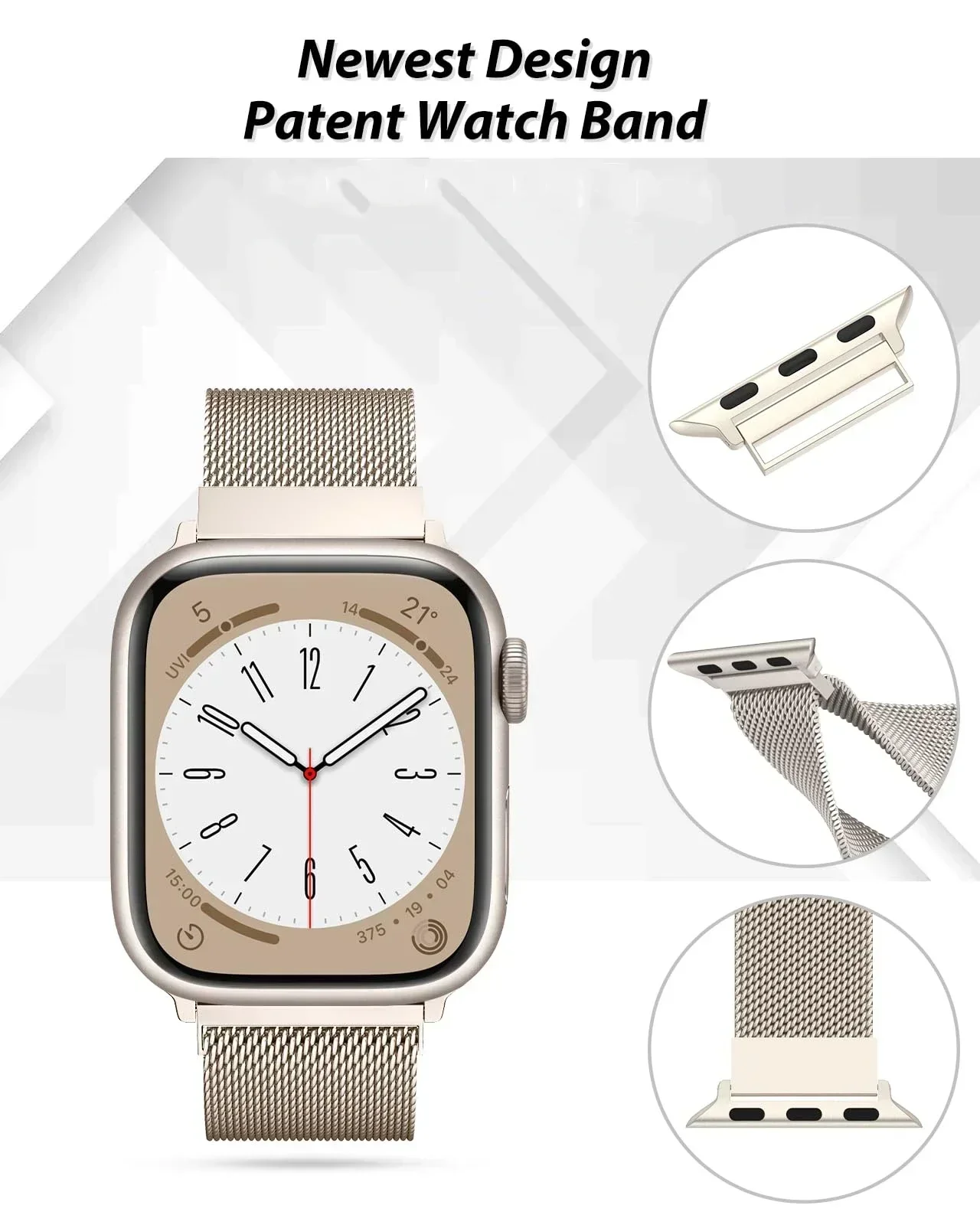 Metal Milanese band voor Apple - Milanese Loop Magnetic recensie en prijs