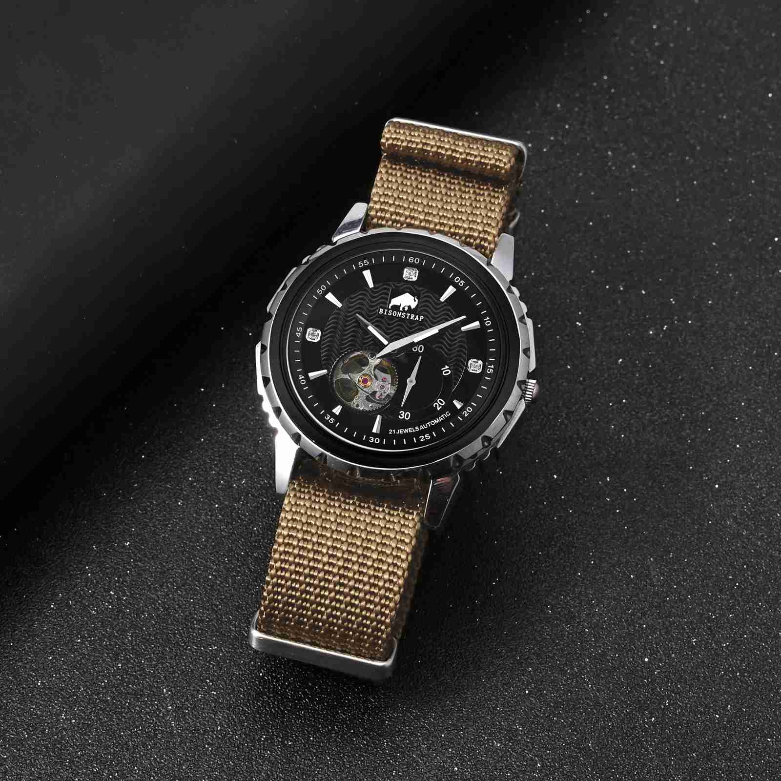 BISONSTRAP Herenhorlogeband 18 - Suede Strap Watch recensie en prijs