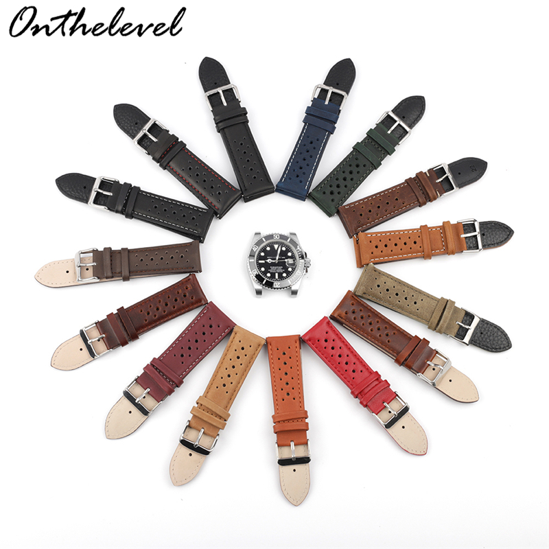 Onthelevel lederen horlogeband - Suede Strap Watch recensie en prijs