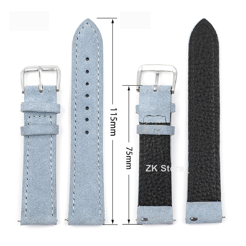 Vintage Suede 18mm Lederen Hor - Suede Strap Watch recensie en prijs